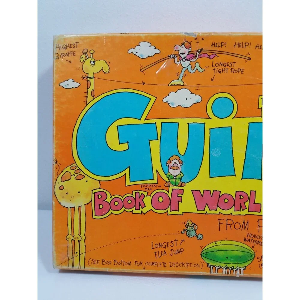 The Guinness Book Of World Records Game By Parker Brothers Complete Vintage